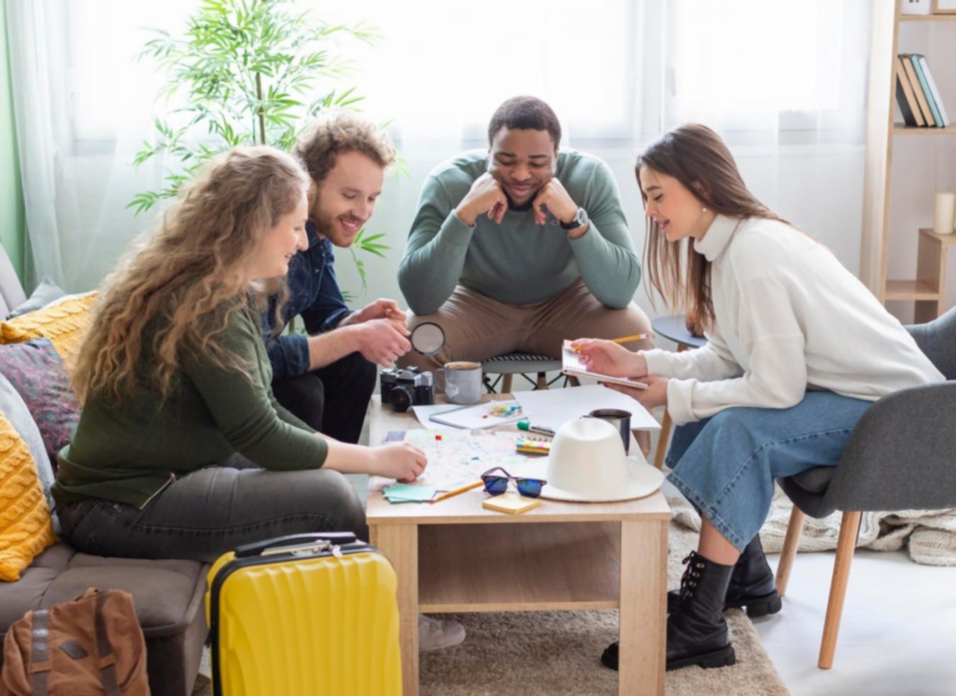 Finanzexperten bei der Arbeit mit komplexen Modellen